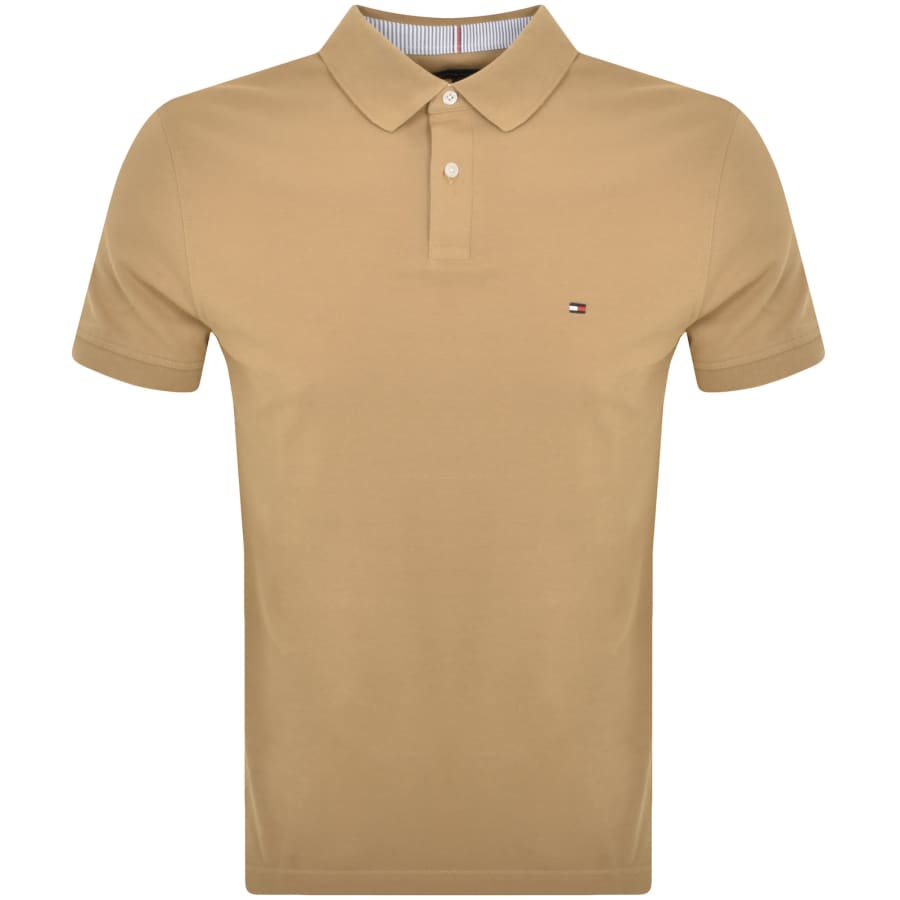 Tommy Hilfiger Regular Fit 1985 Polo T Shirt Khaki